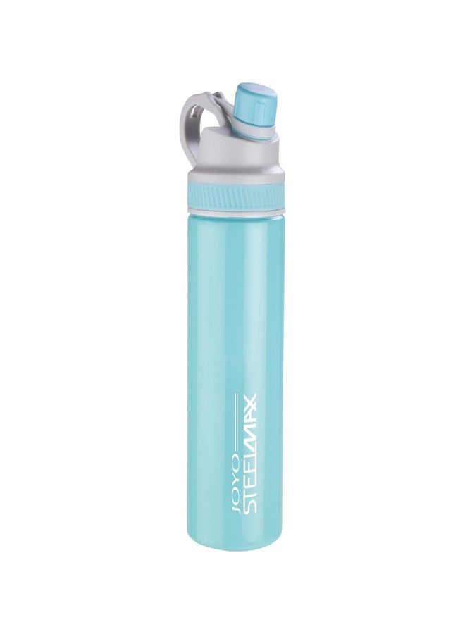 Joyo Stainless Steel Polo Hot & Cold Vacuum Insulated Bottle, 750 ML, Blue | Leak Proof & BPA Free| Easy to Carry|Food Grade|Gym| Office|Home|Kitchen - Image 1